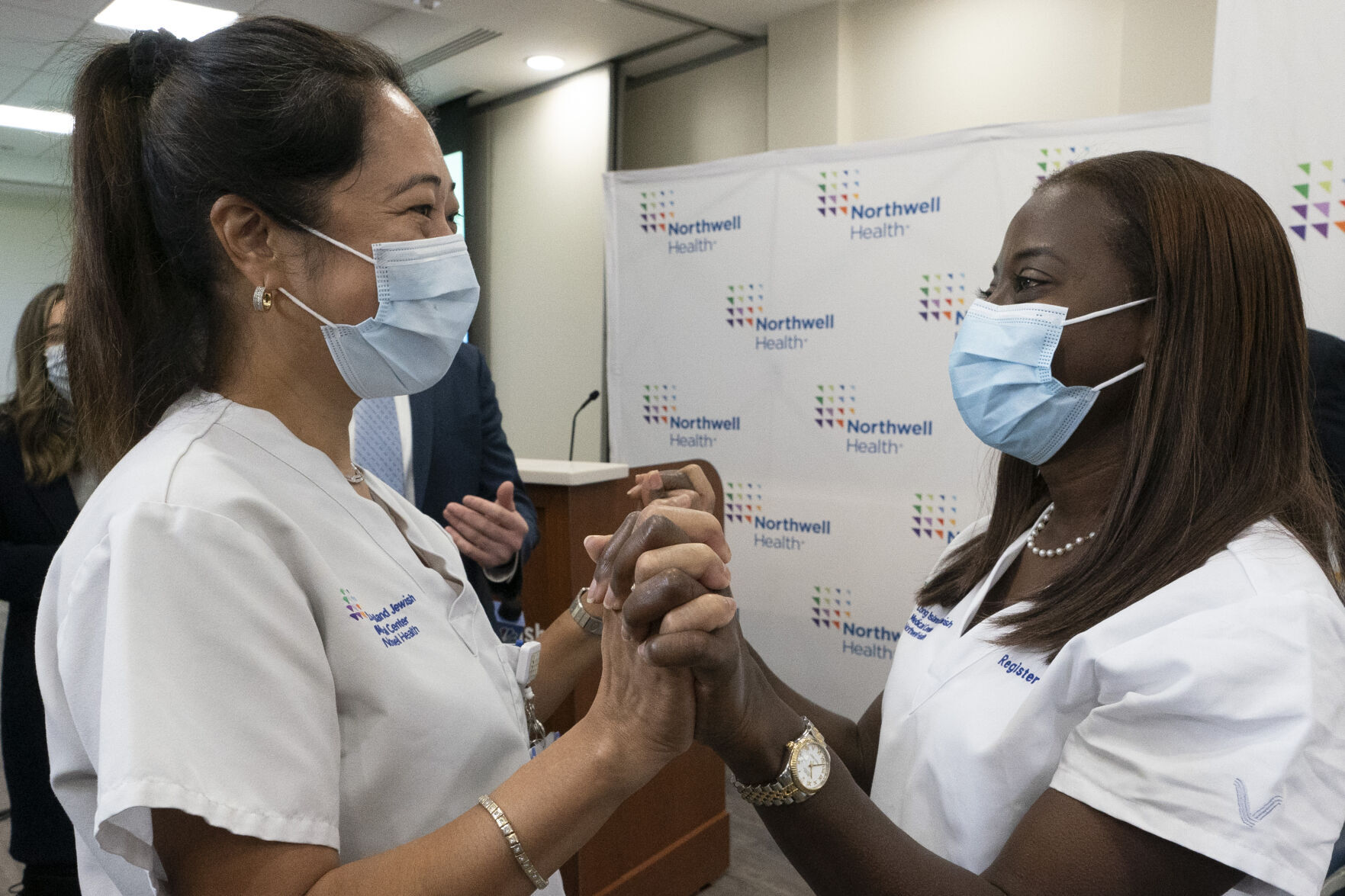 Virus Outbreak Pfizer Vaccine New York